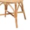 Baxton Studio Irene Modern Bohemian Natural Rattan Dining Chair 225-13089-ZORO - alternate 4